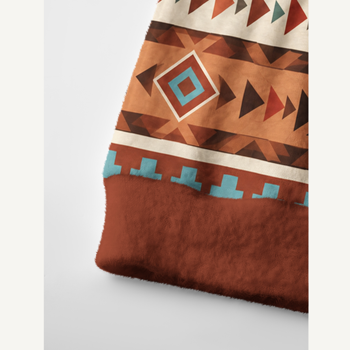 Western Cowboy Horse & Bison Ugly Cardigan Sweaters