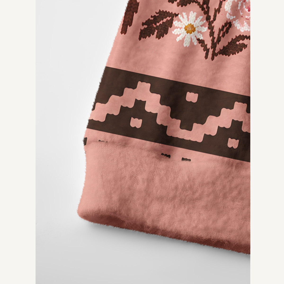 Romantic Western Horse & Floral Ugly Cardigan Sweaters