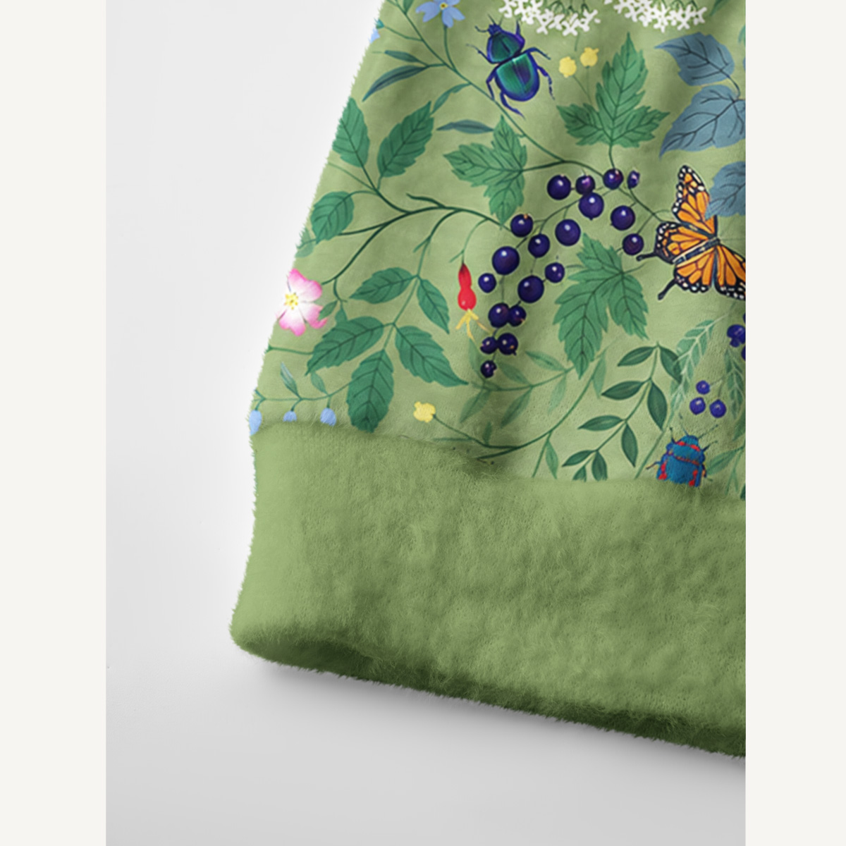 Secret Garden Botanical Print Cardigan Sweaters