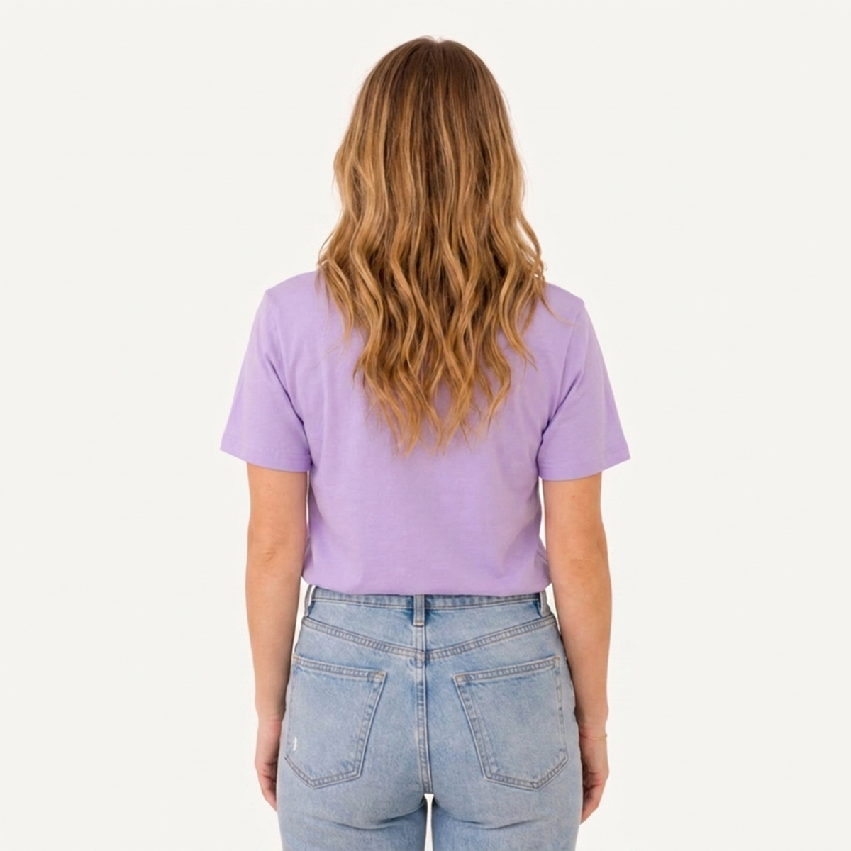 Spread Kindness Wildflowers Print Crew Neck Cotton Tee