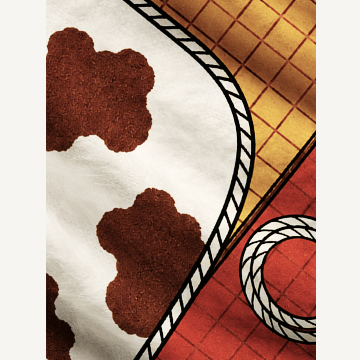 Western Ranch Cowboy Boot  Print Ugly Cardigan Sweaters