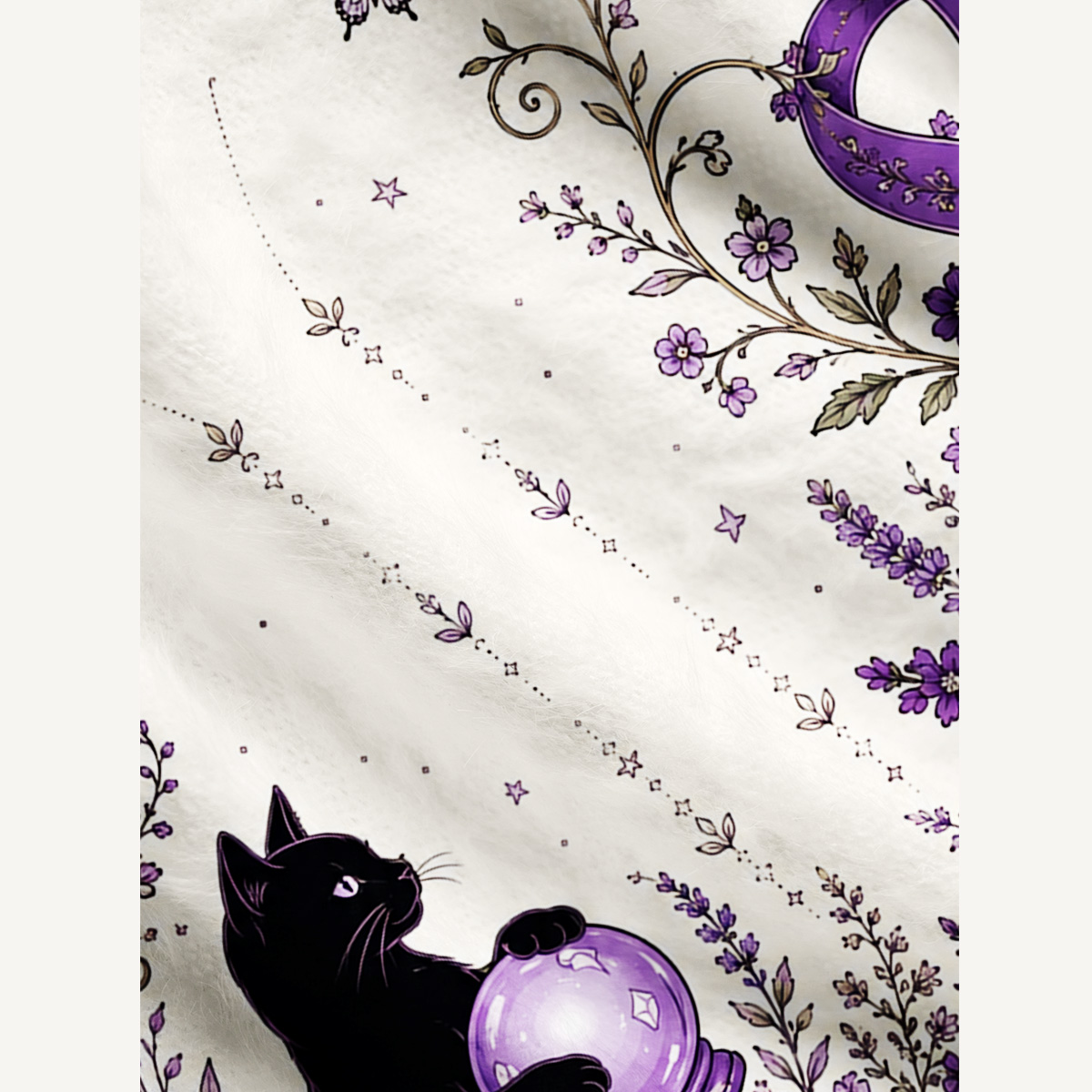 Violet Ribbon Botanic Garden Print Ugly Cardigan Sweaters