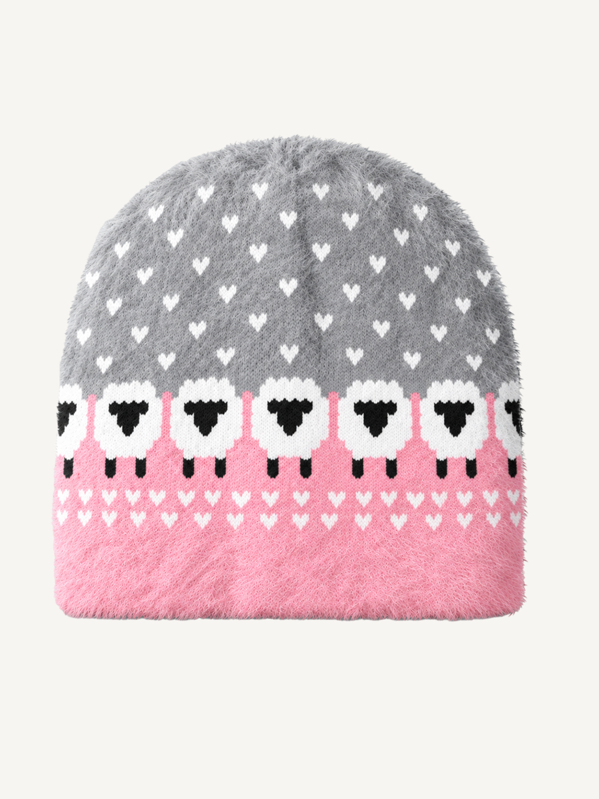 Cozy Little Sheep Cozy Fuzzy Beanie