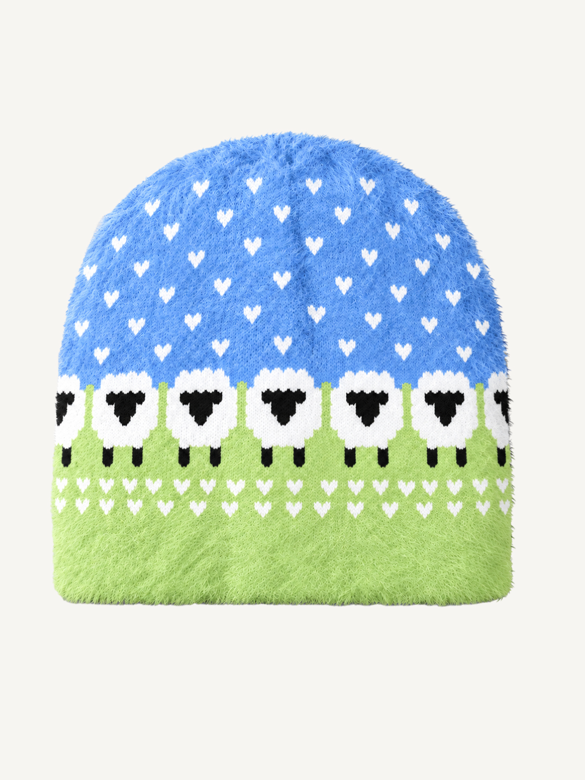 Cozy Little Sheep Cozy Fuzzy Beanie