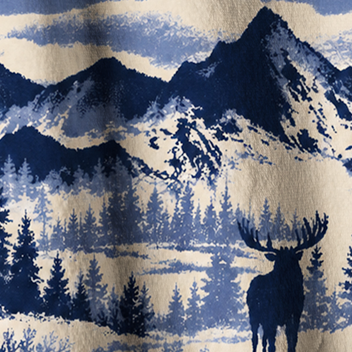 Indigo Ridge Range Print Fleece Jacket