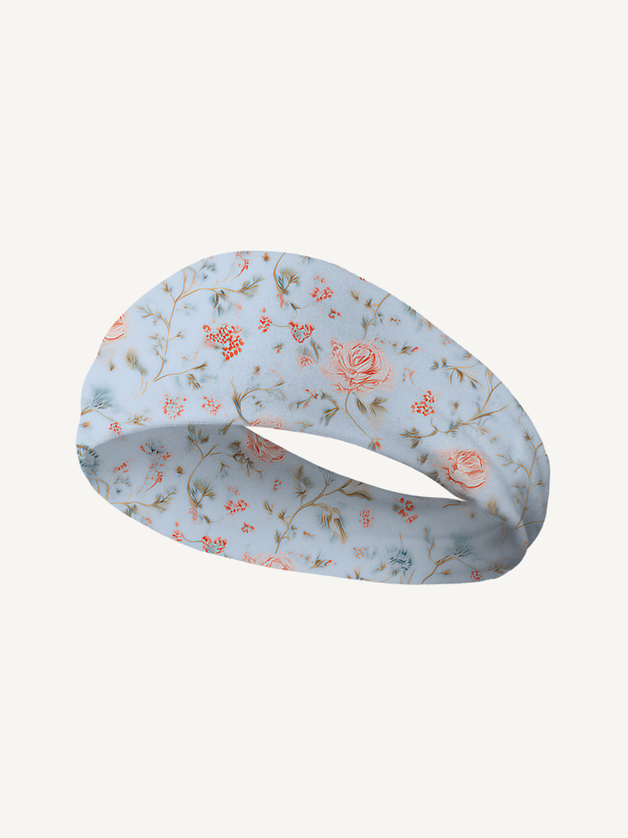 Rosabelle Bloom Print Boho Bandeau Headband