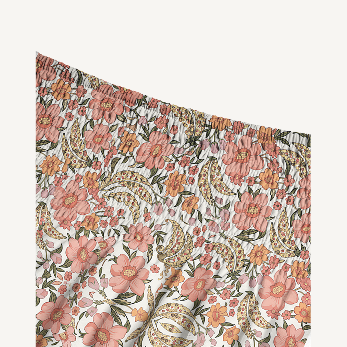 Amber Bloom Print Maxi Skirt