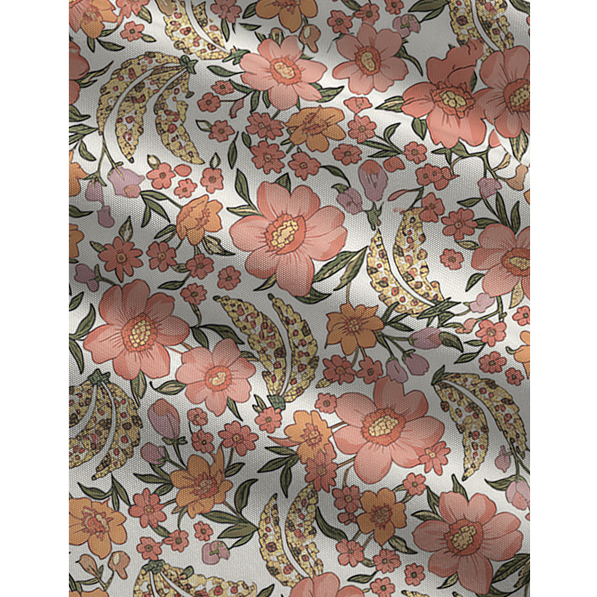 V-Neck Amber Bloom Jumpsuit with Pockets for Women