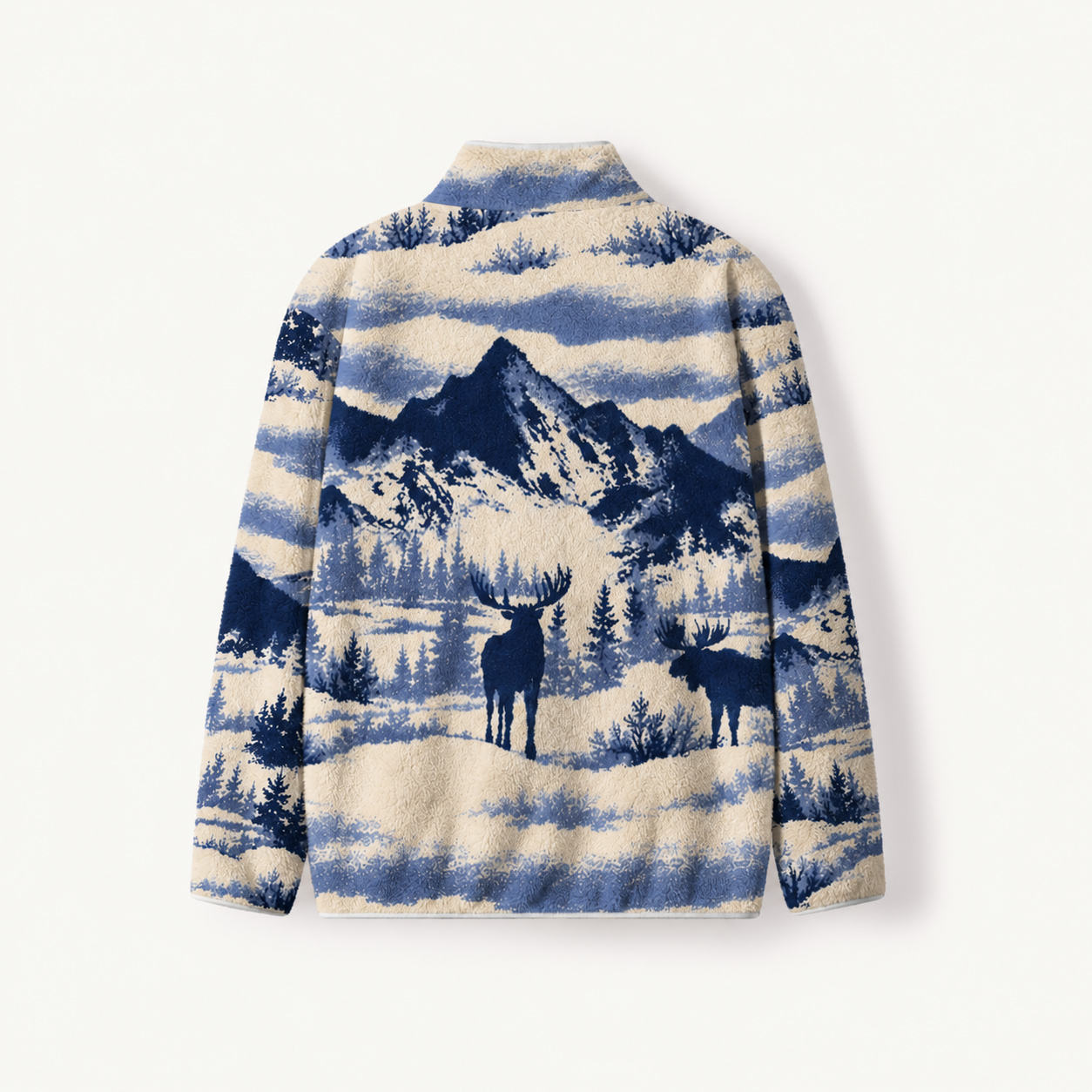 Indigo Ridge Range Print Fleece Jacket
