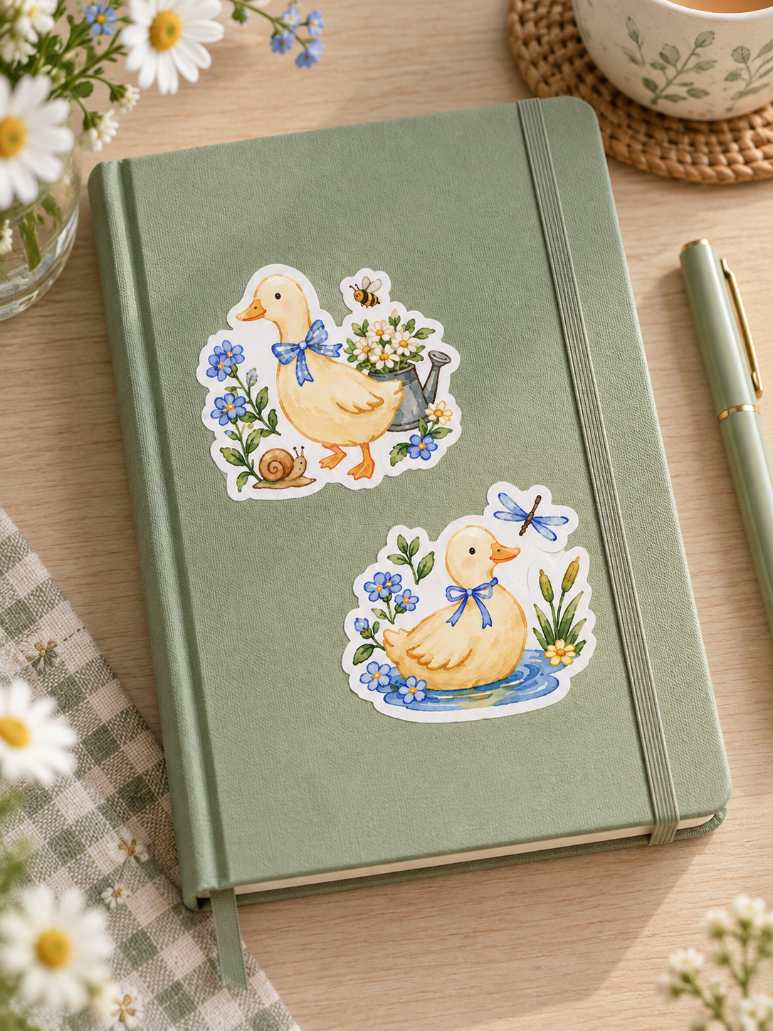 Garden Duck Stickers