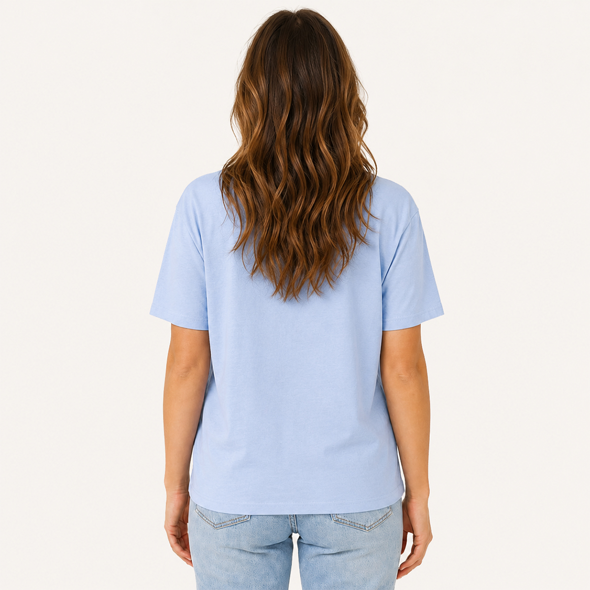 Woolly Meadow Craft Garden Print Crew Neck Cotton Tee