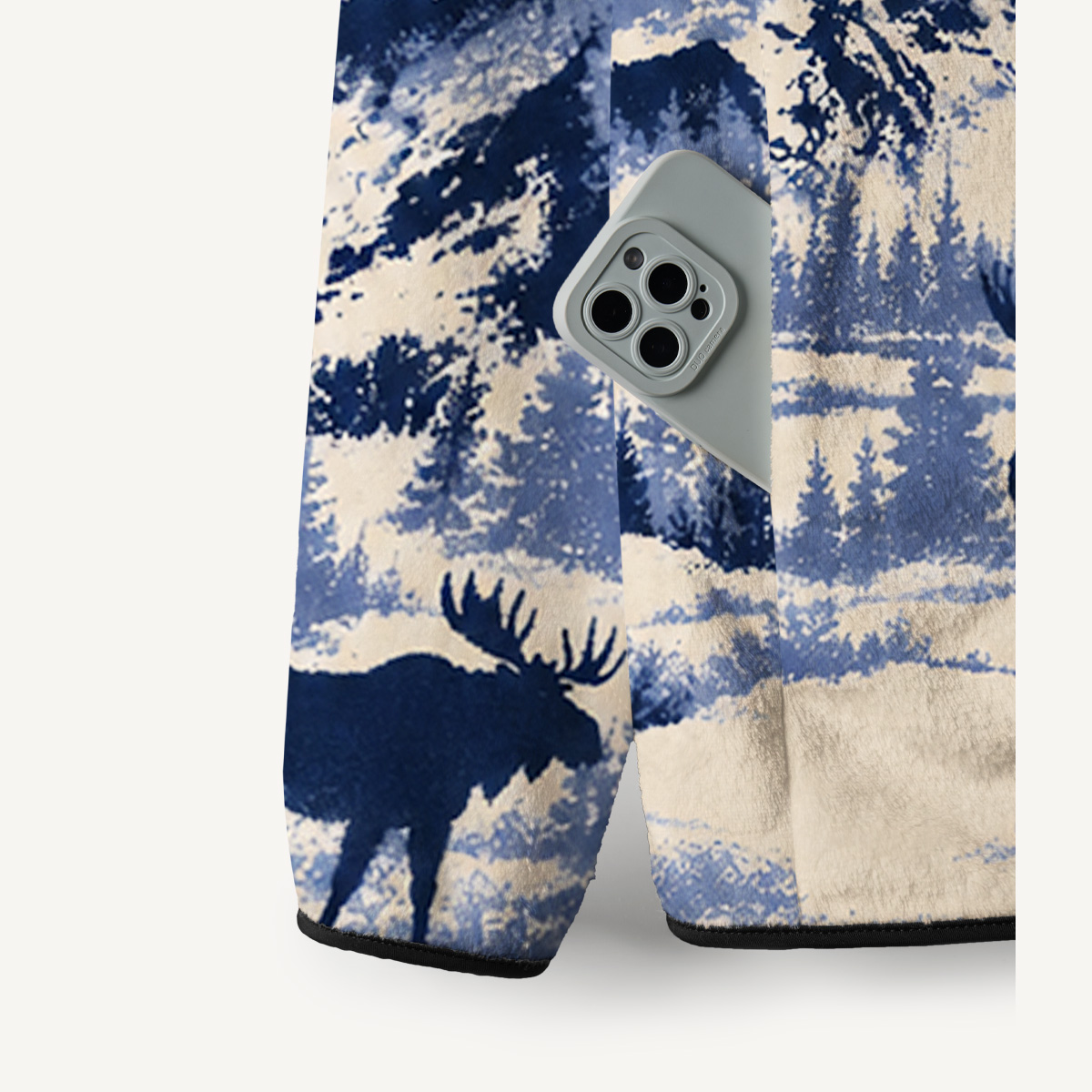 Indigo Ridge Range Print Fleece Jacket