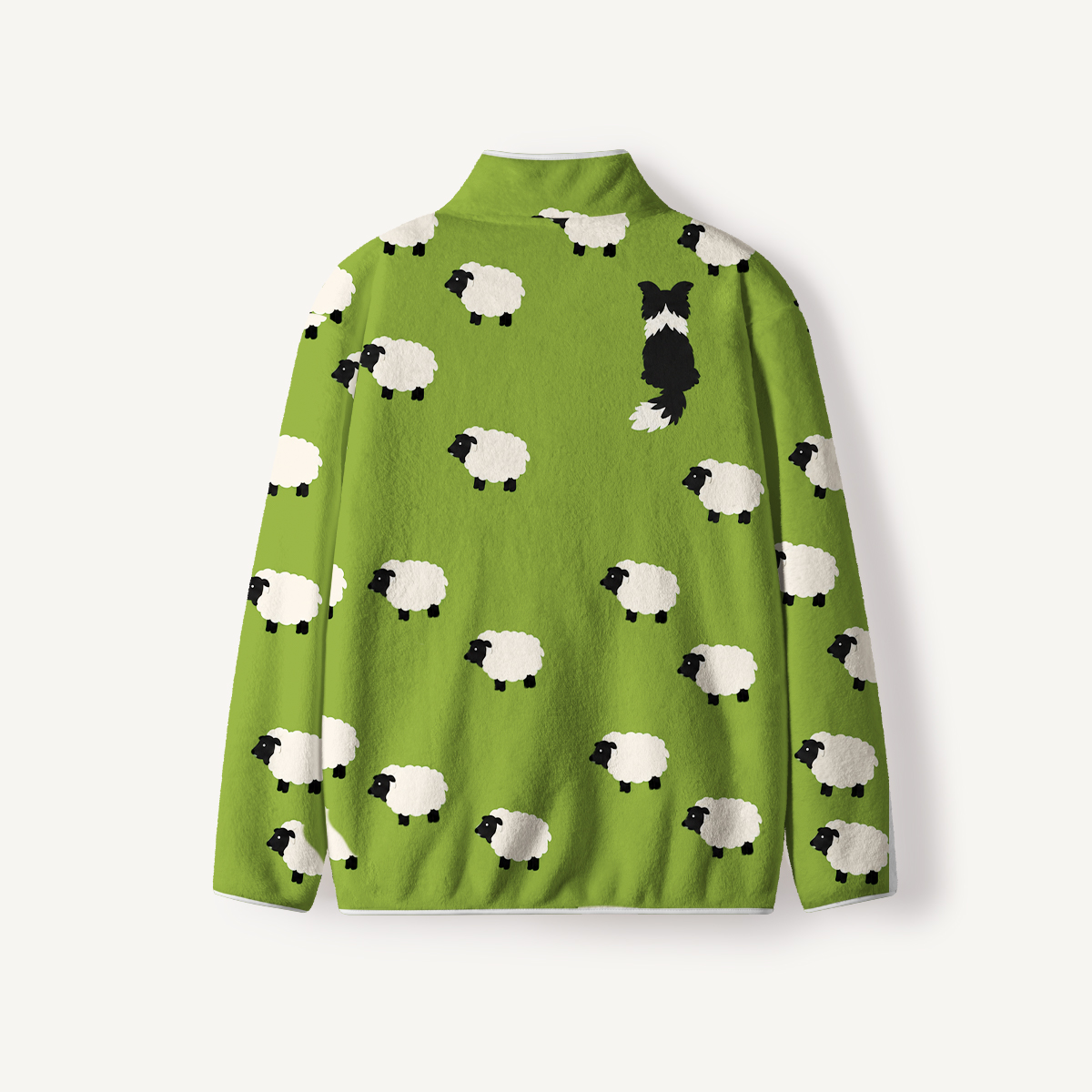 Sheep Herding Dog Fleece Jacket