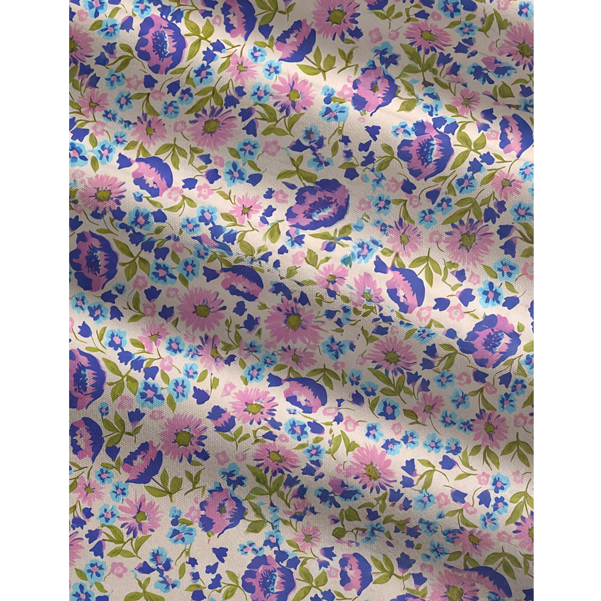 V-Neck Lavender Bloom Boho Jumpsuit with Pockets for Women