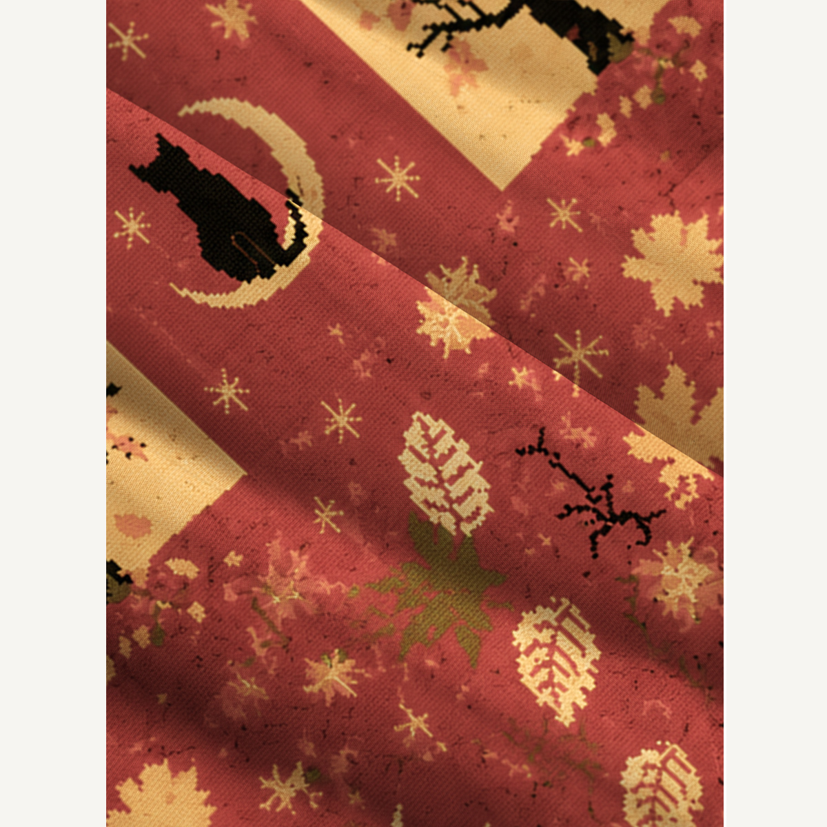 Harvest Time Cat Straps Maxi Dress With Pockets