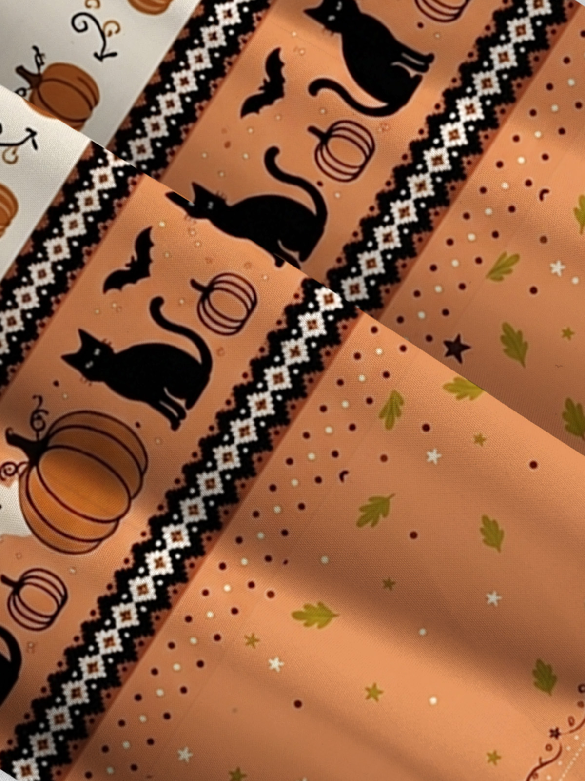 Pumpkin Spell Black Cat Print Wide Straps Maxi Dress With Pockets