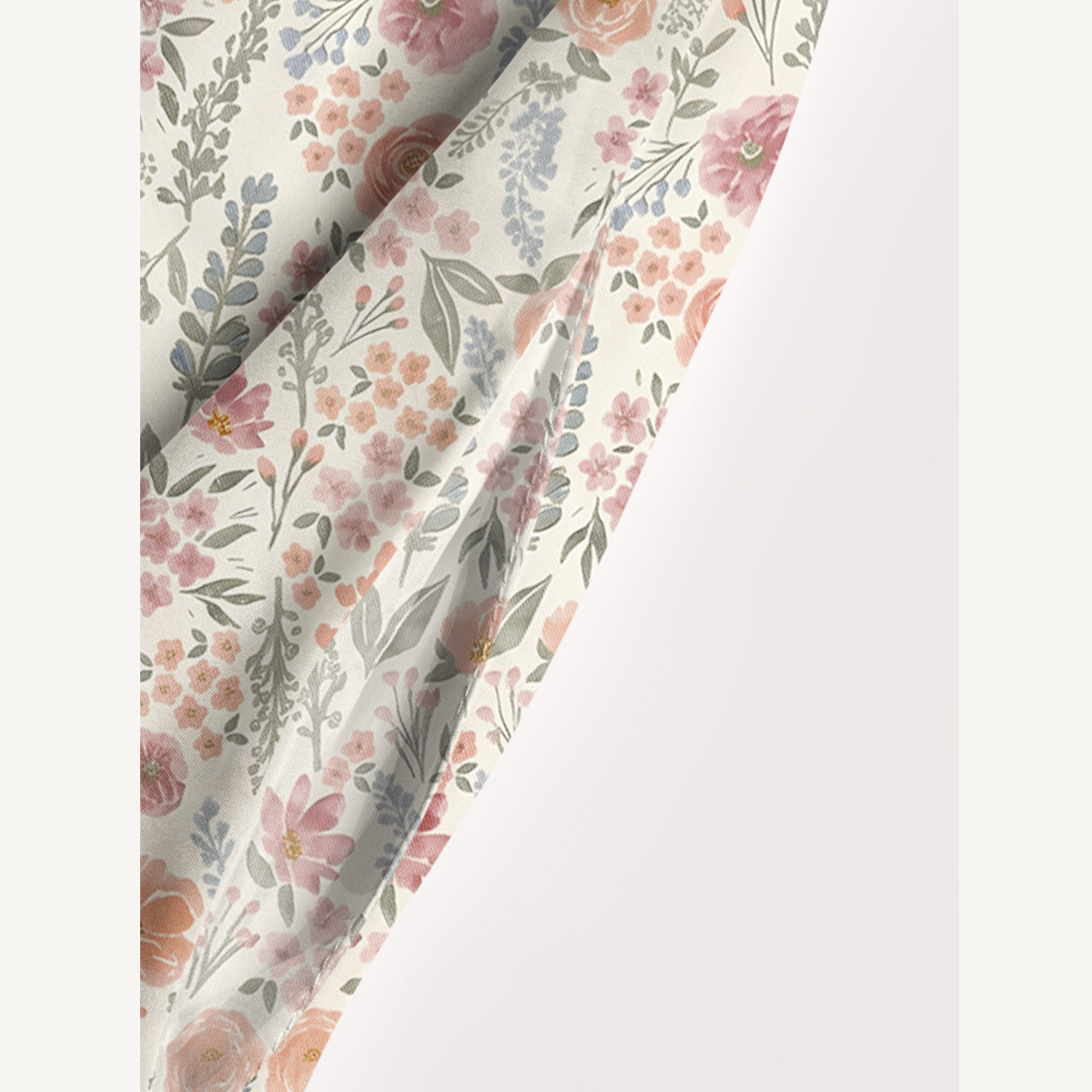 The Wild Flowers Print Wide Straps Maxi Dress With Pockets