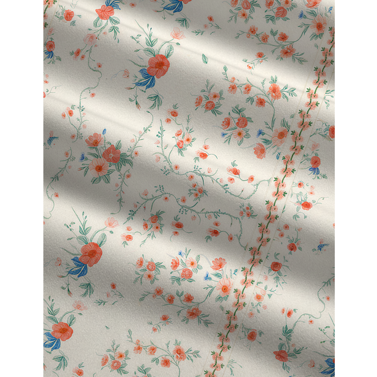 V-Neck Wild Bloom Boho Jumpsuit with Pockets for Women