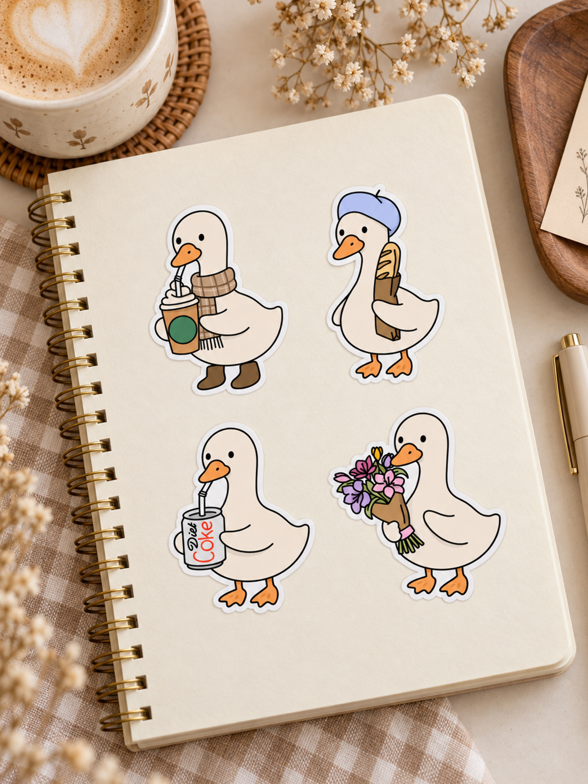 Everyday Goose Life Stickers