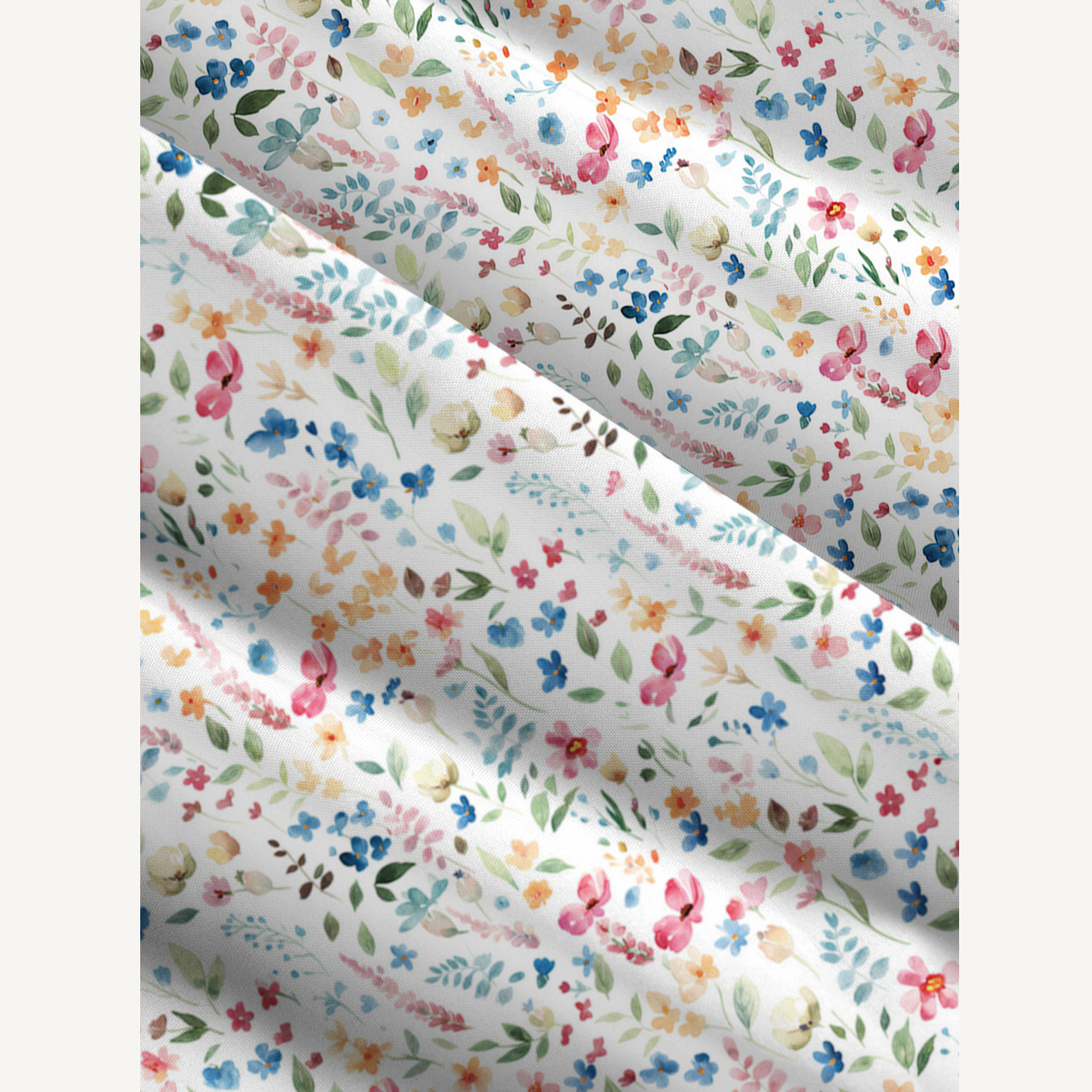 Wildflower Dream Print Quilt Wide Straps Maxi Dress With Pockets