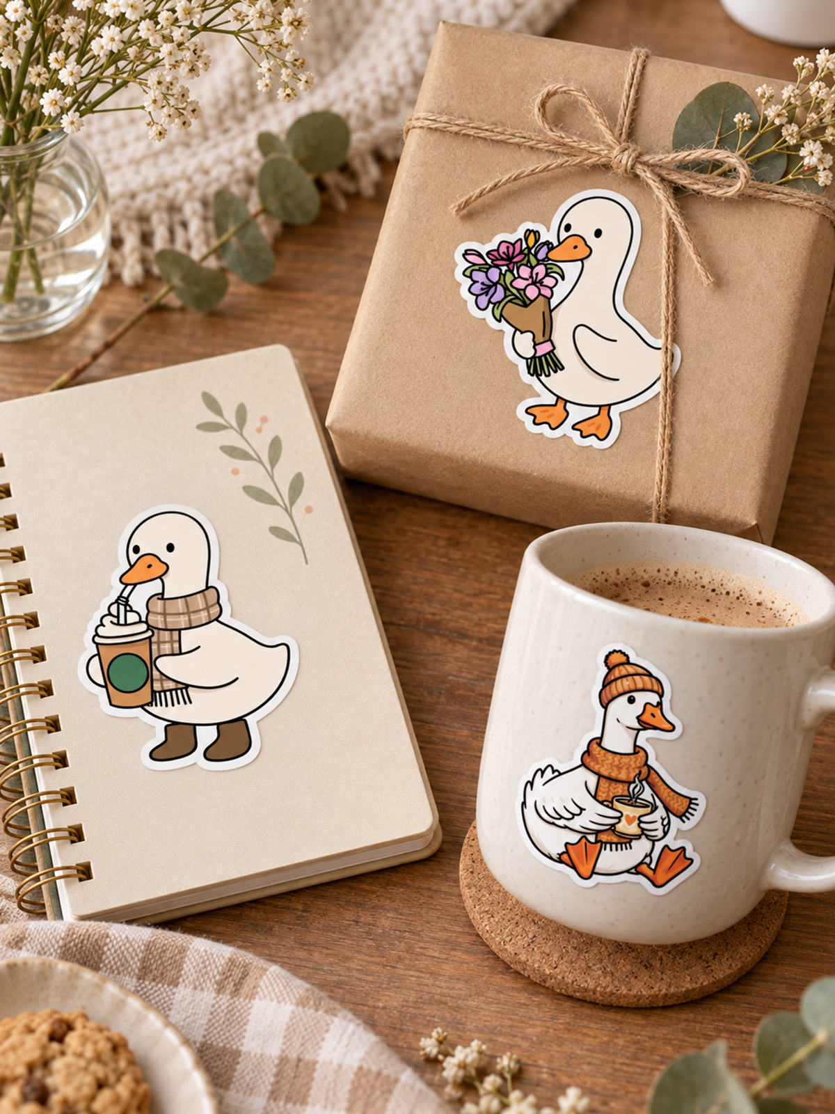 Everyday Goose Life Stickers