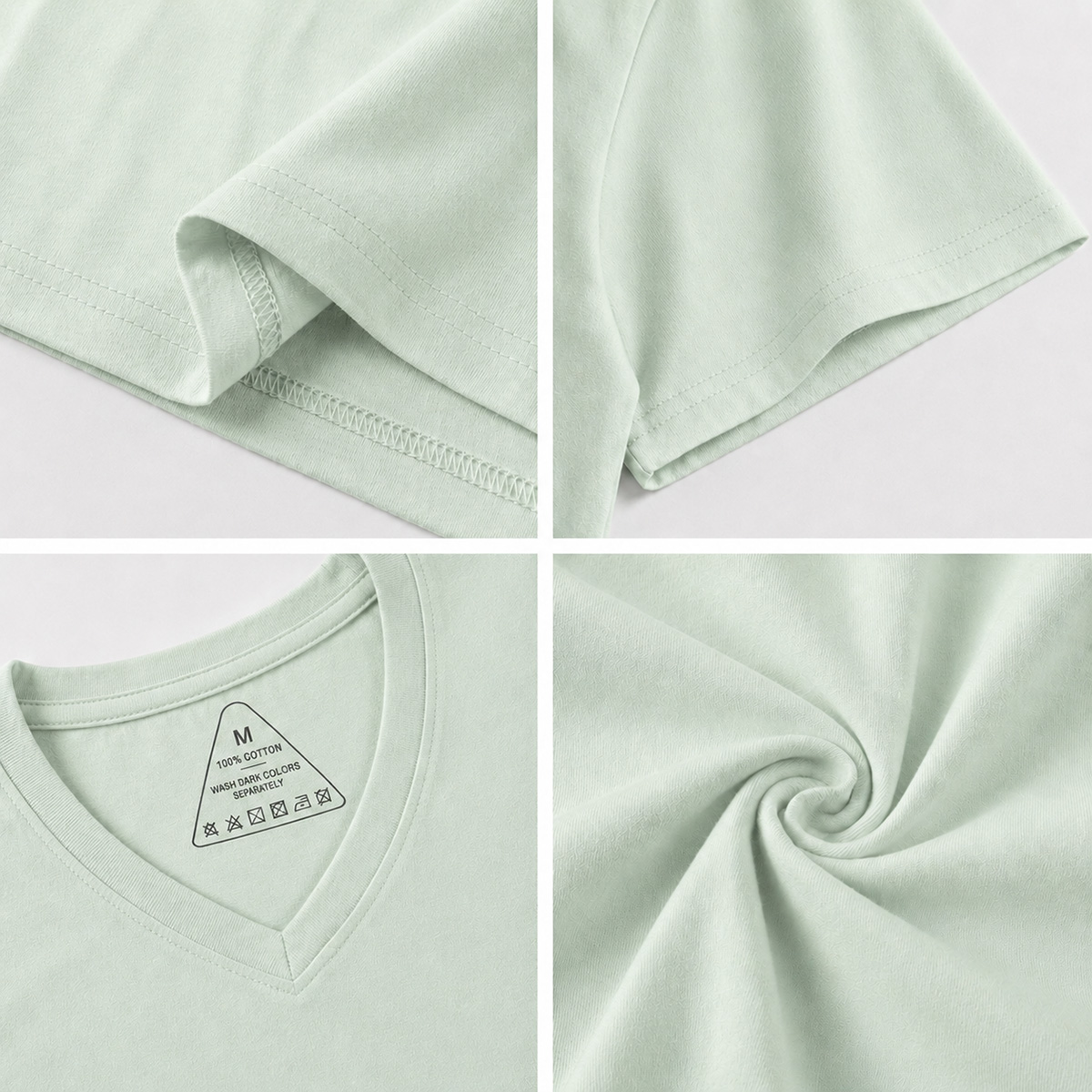 Blossom Bird Serenity Print V-neck T-Shirt