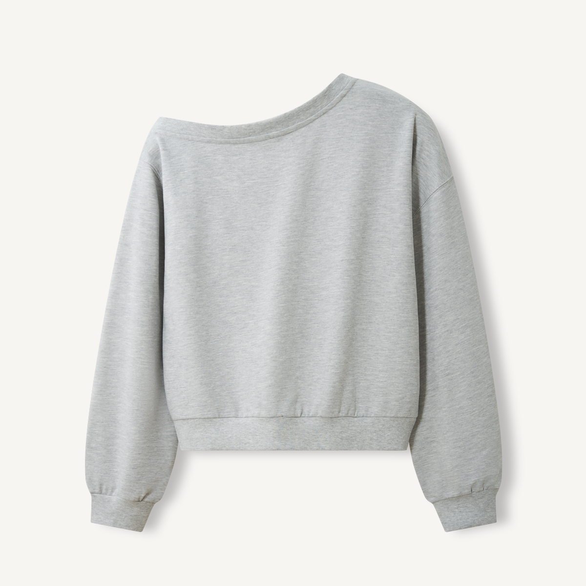Cozy Cat Life Print Off Shoulder Sweatshirts 