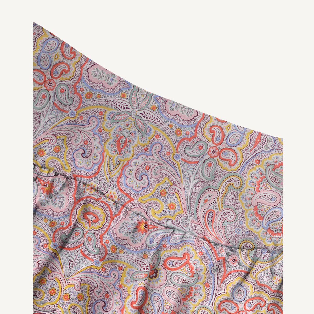 Sunrise Paisley Print Maxi Skirt