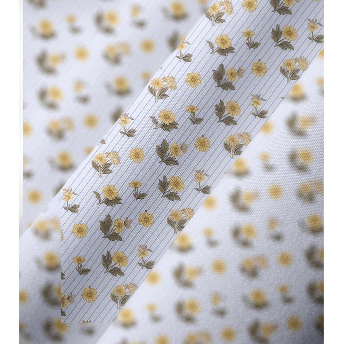  V‑Neck Blue Marigold Kimono Sleeve Kaftan Dress