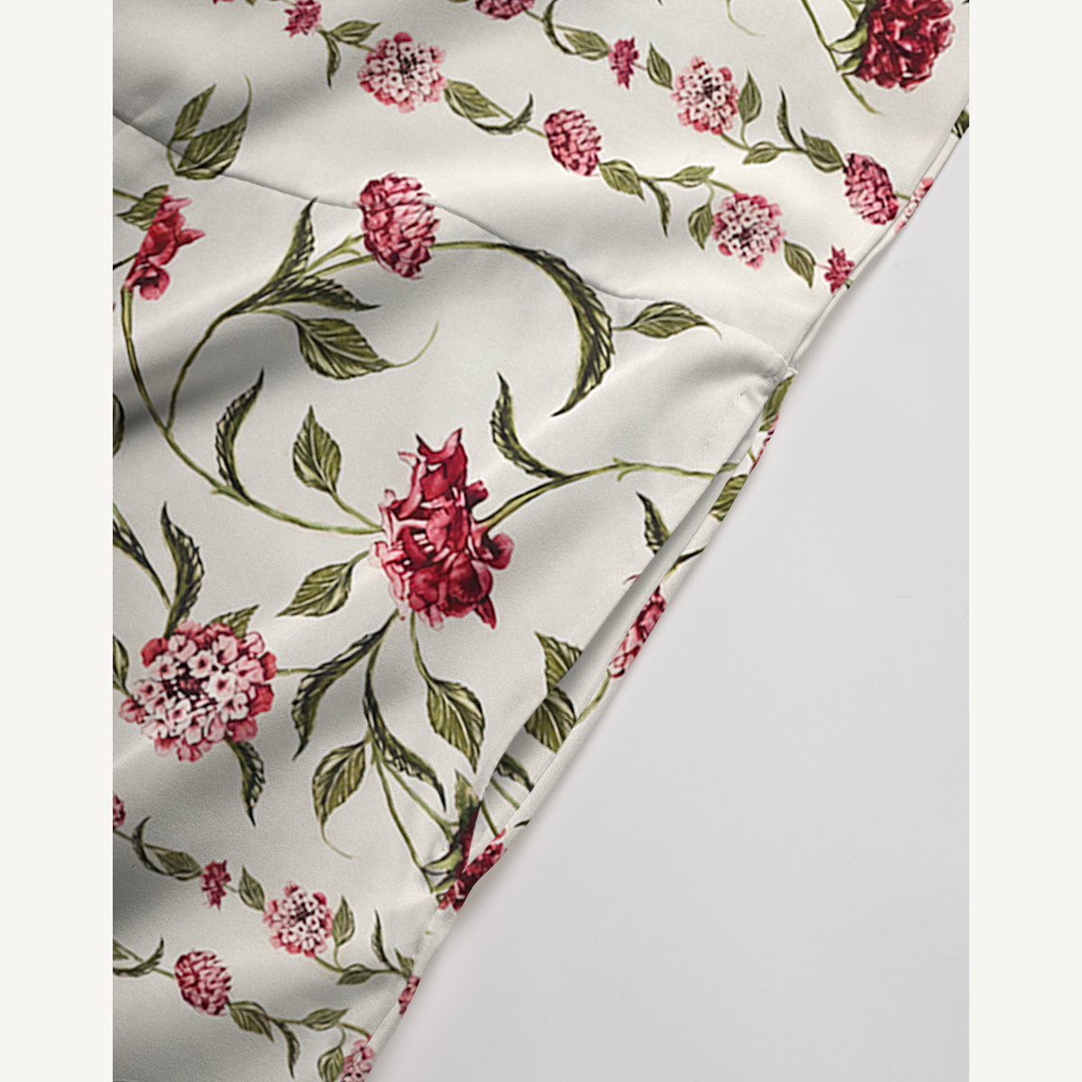 V-Neck Blue Marigold Boho Jumpsuit with Pockets for Women