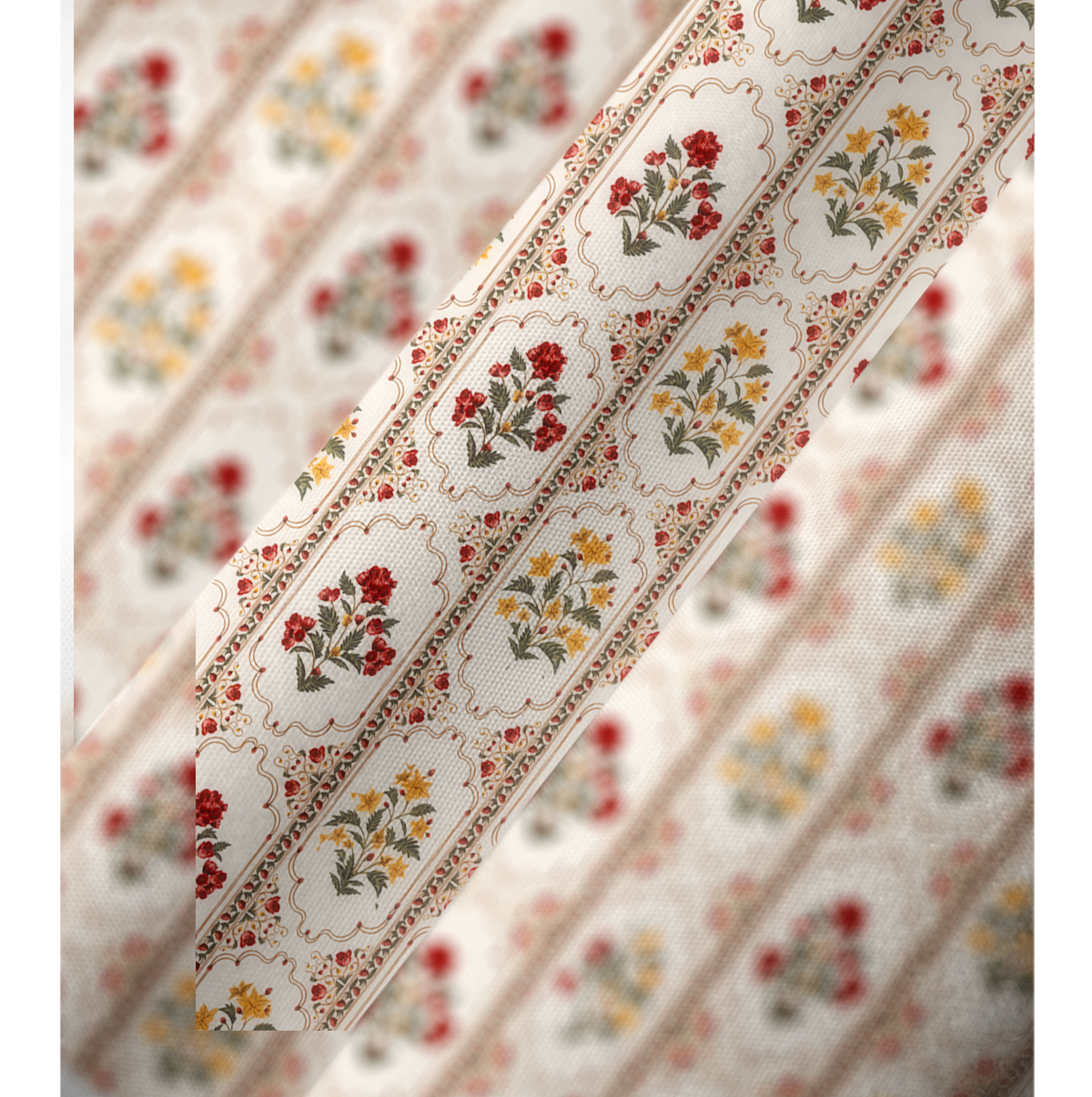  V‑Neck Velvet Carnation Kimono Sleeve Kaftan Dress