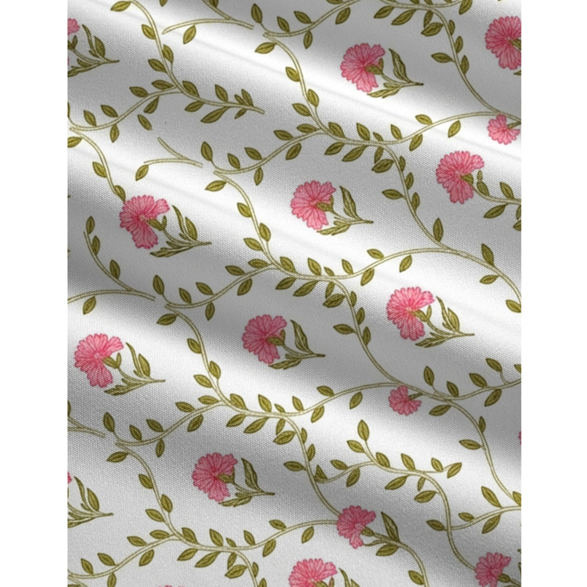 V-Neck Clover Vine Whisper Boho Jumpsuit with Pockets for Women