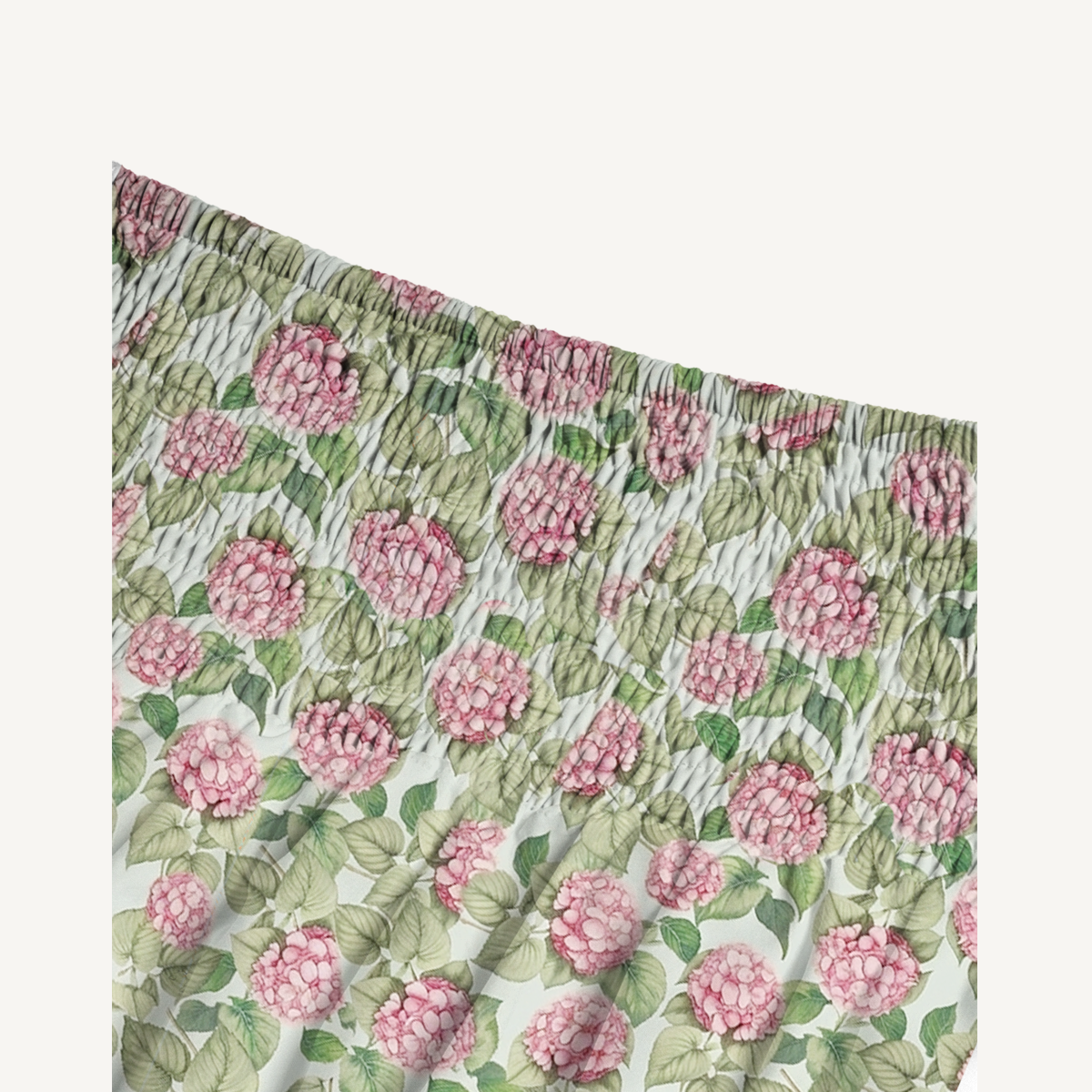 Hydrangea Whisper Print Maxi Skirt