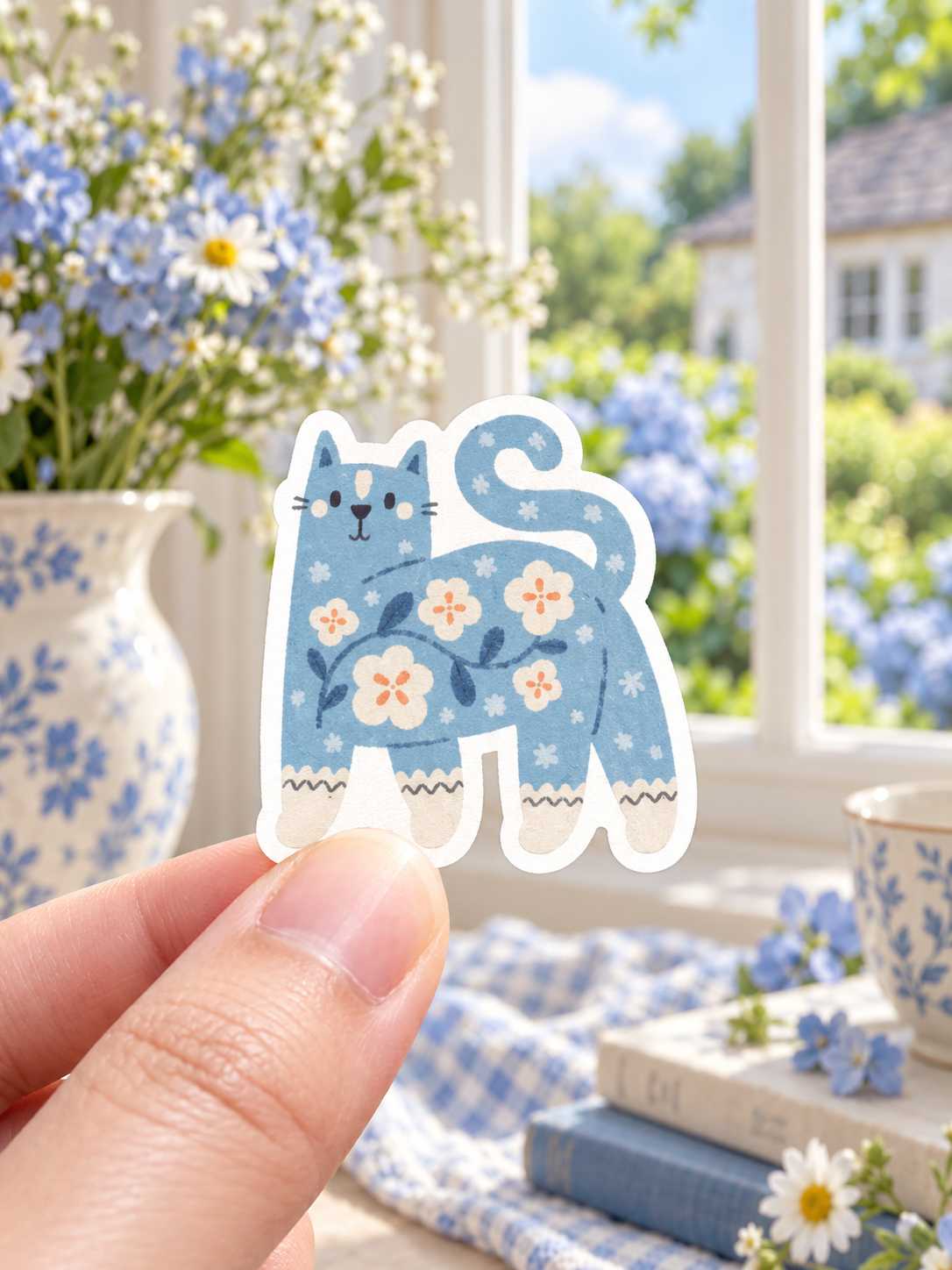 Colourful Cat Stickers