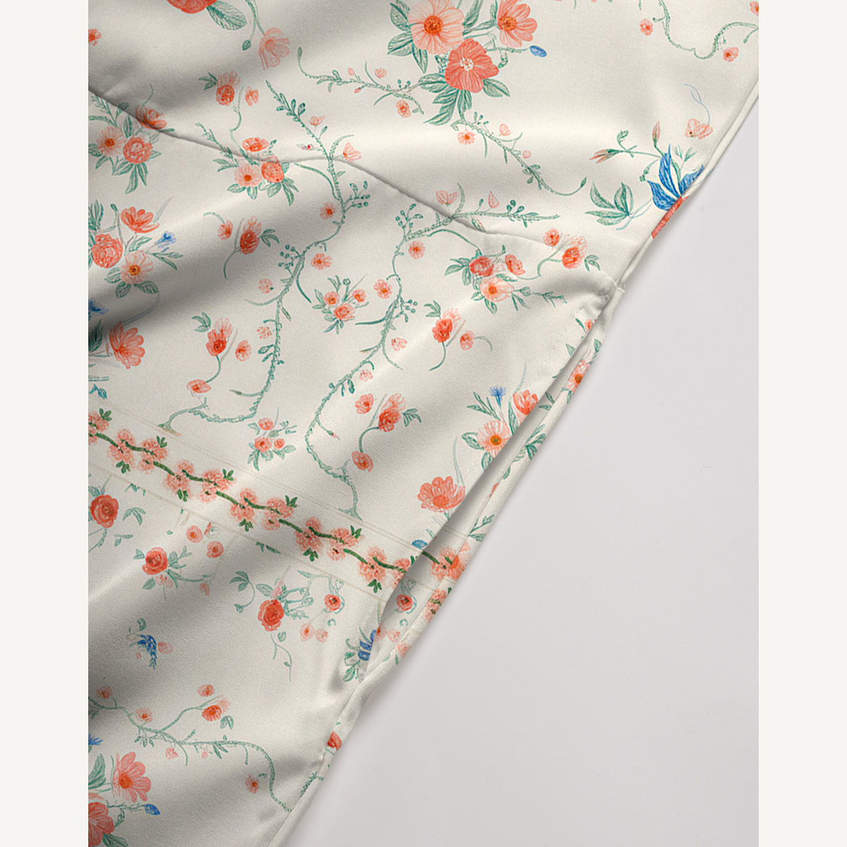 V-Neck Wild Bloom Boho Jumpsuit with Pockets for Women