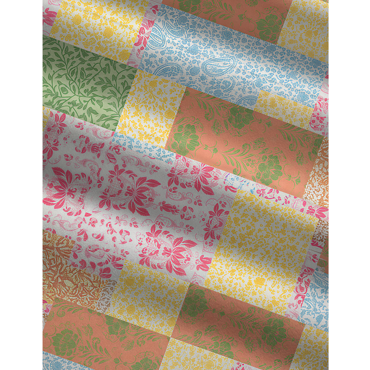 V-Neck Morning Patch Boho Jumpsuit with Pockets for Women