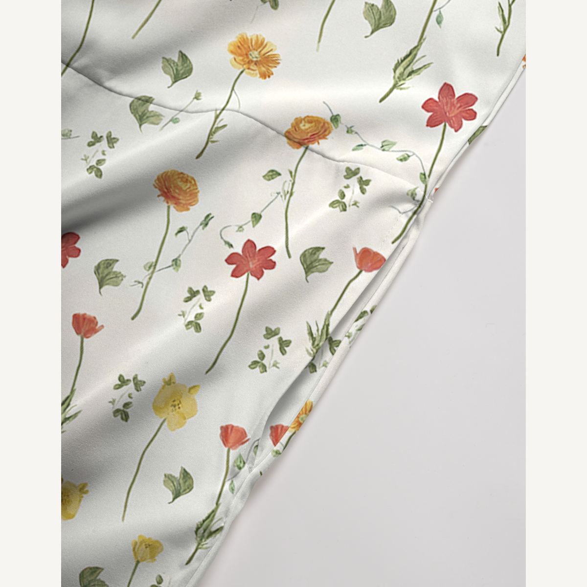 V-Neck Wildlight Meadow Boho Jumpsuit with Pockets for Women