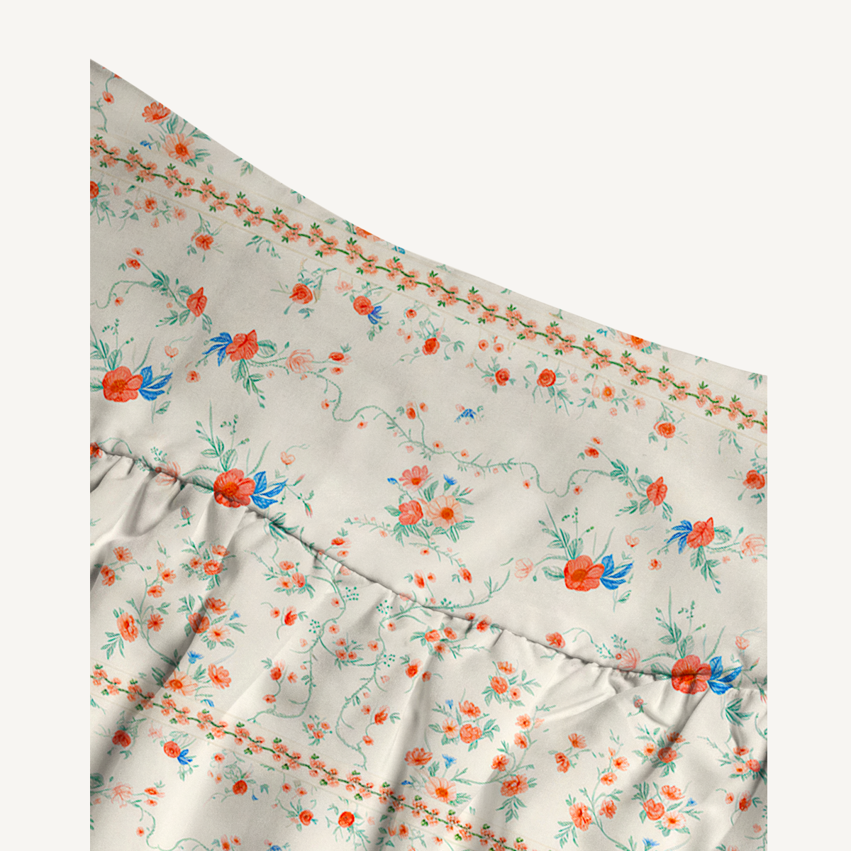 Wild Bloom Print Maxi Skirt