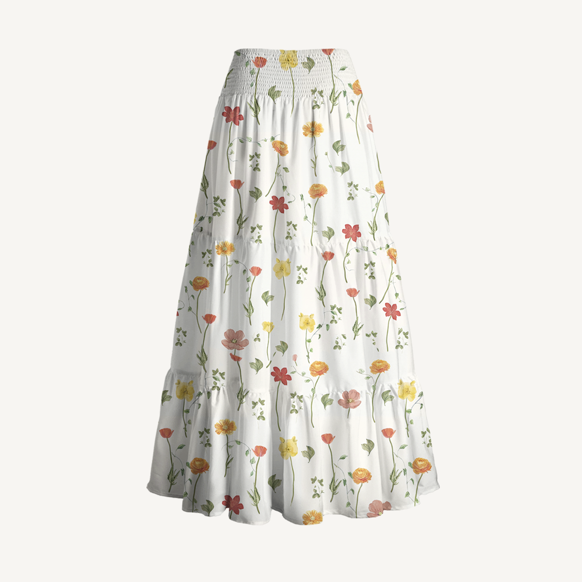 Wildlight Meadow Print Maxi Skirt