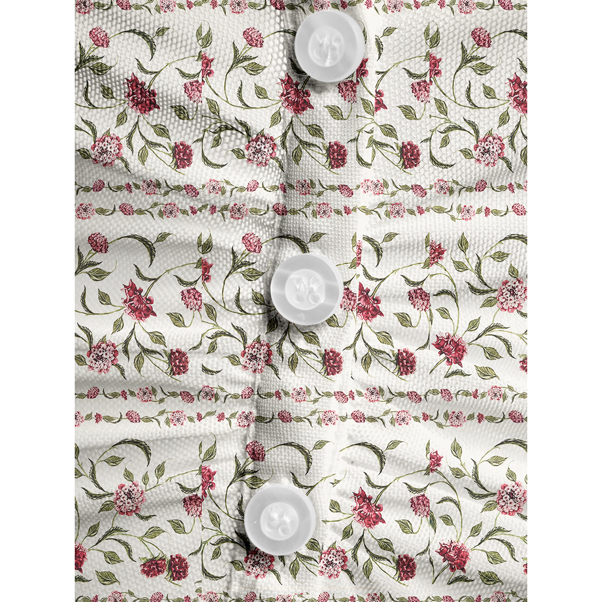 V-Neck Short Sleeve Red Floral Print Mesh Top