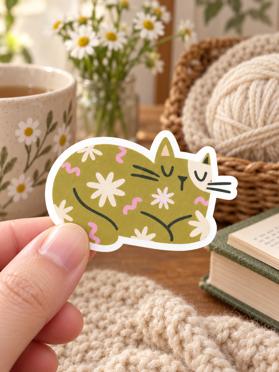 Colourful Cat Stickers