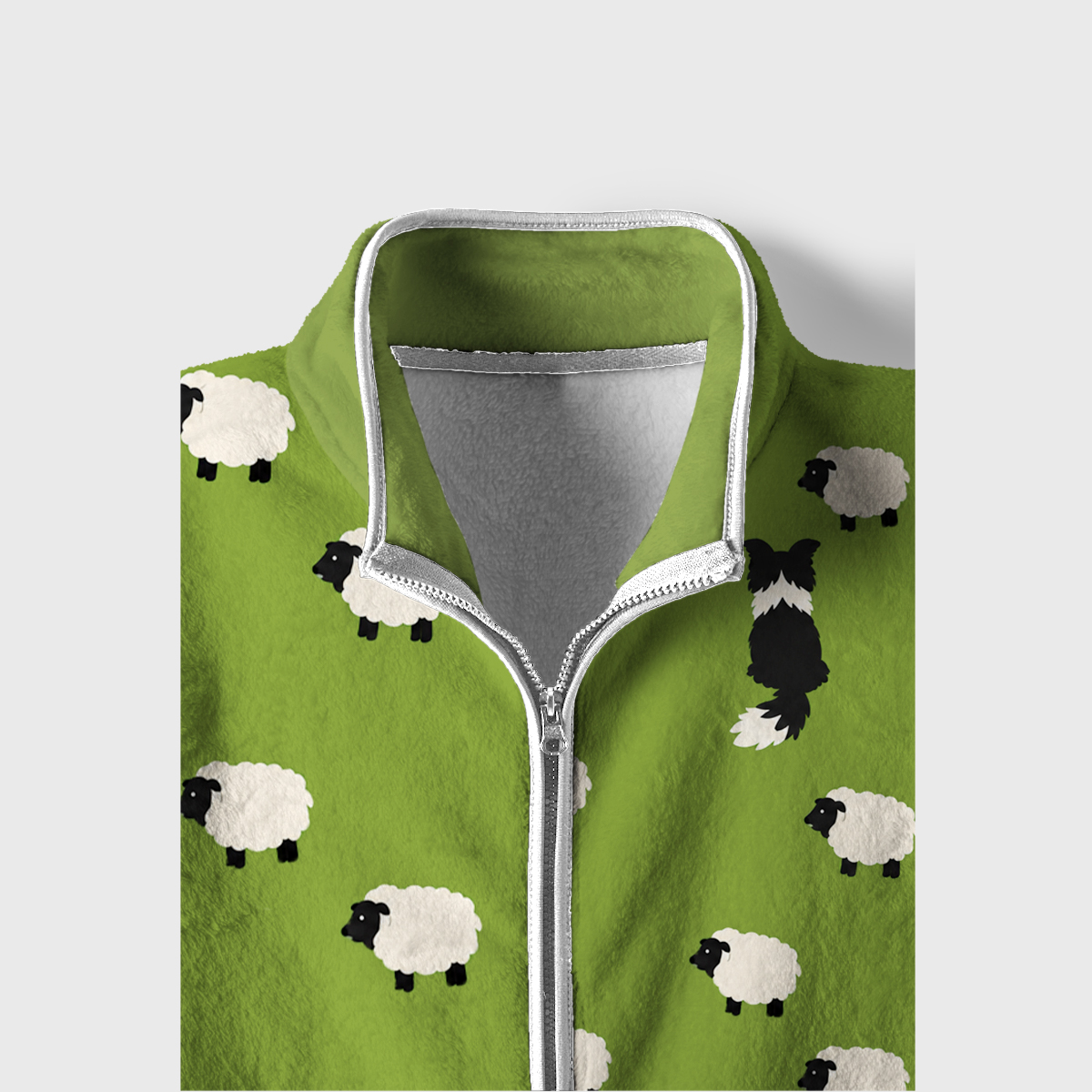 Sheep Herding Dog Fleece Jacket