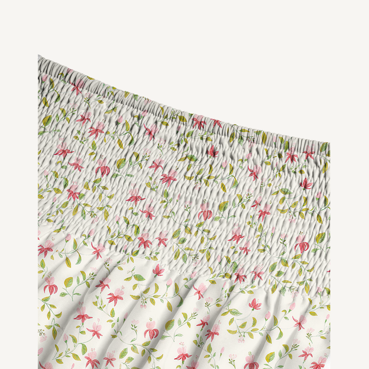 Ruby Vine Print Maxi Skirt