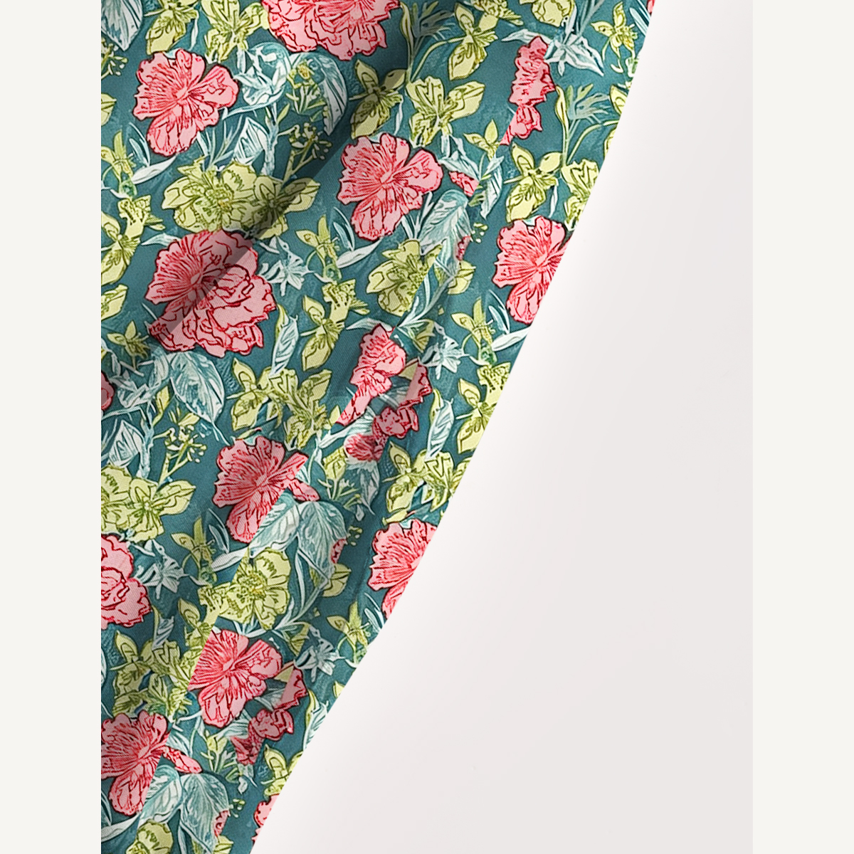 Romantic Peony Garden Print Slip Dress