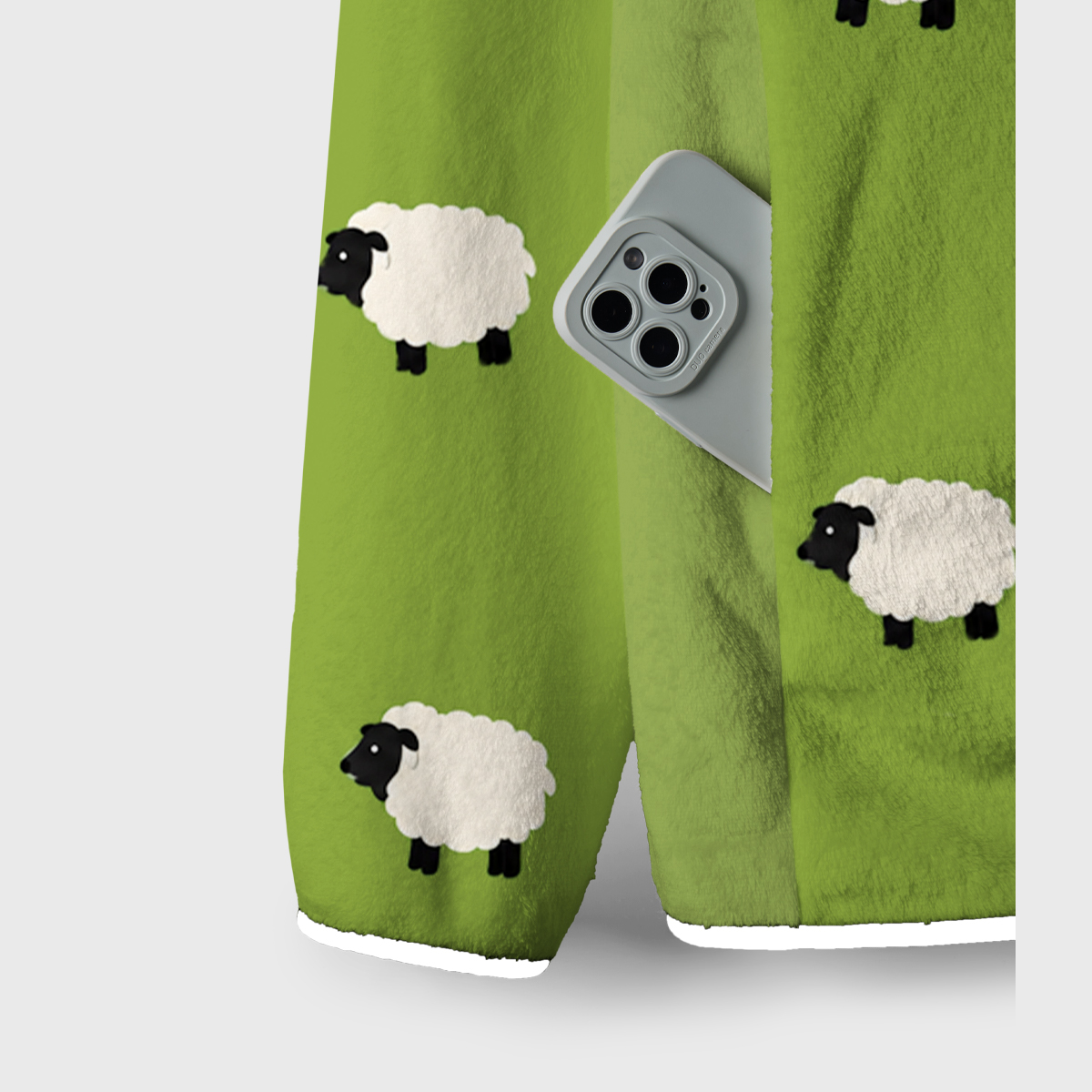 Sheep Herding Dog Fleece Jacket
