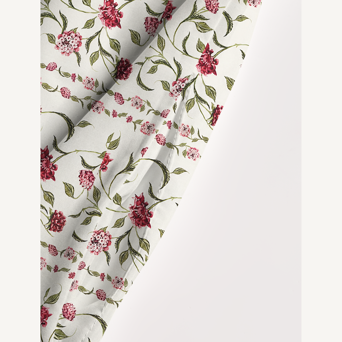 Square Neck Blue Marigold Print Slip Dress