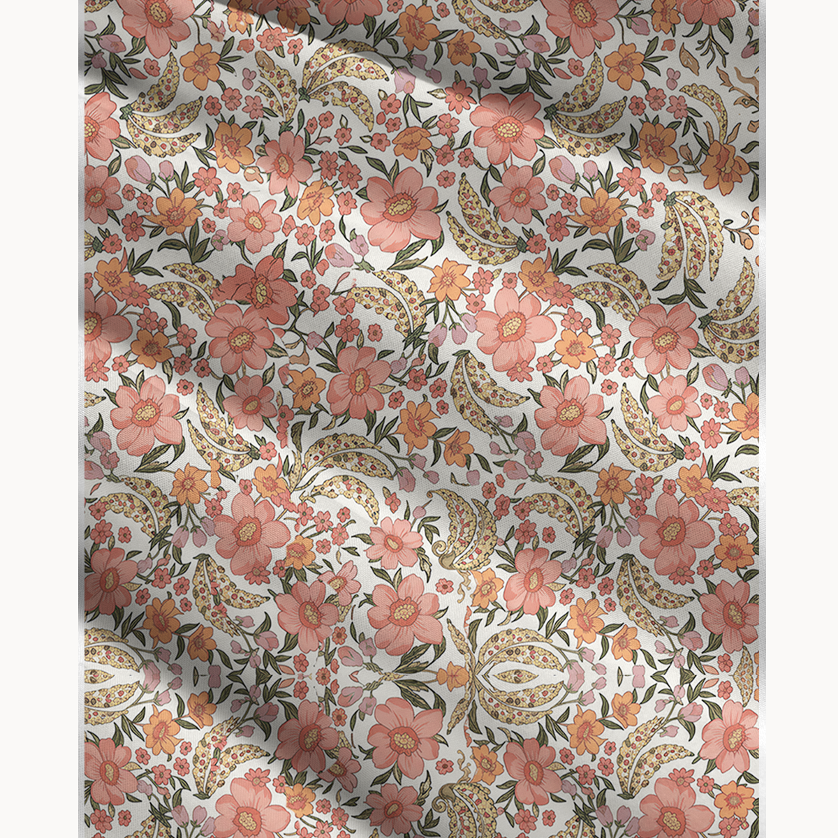 Amber Bloom Print Maxi Skirt