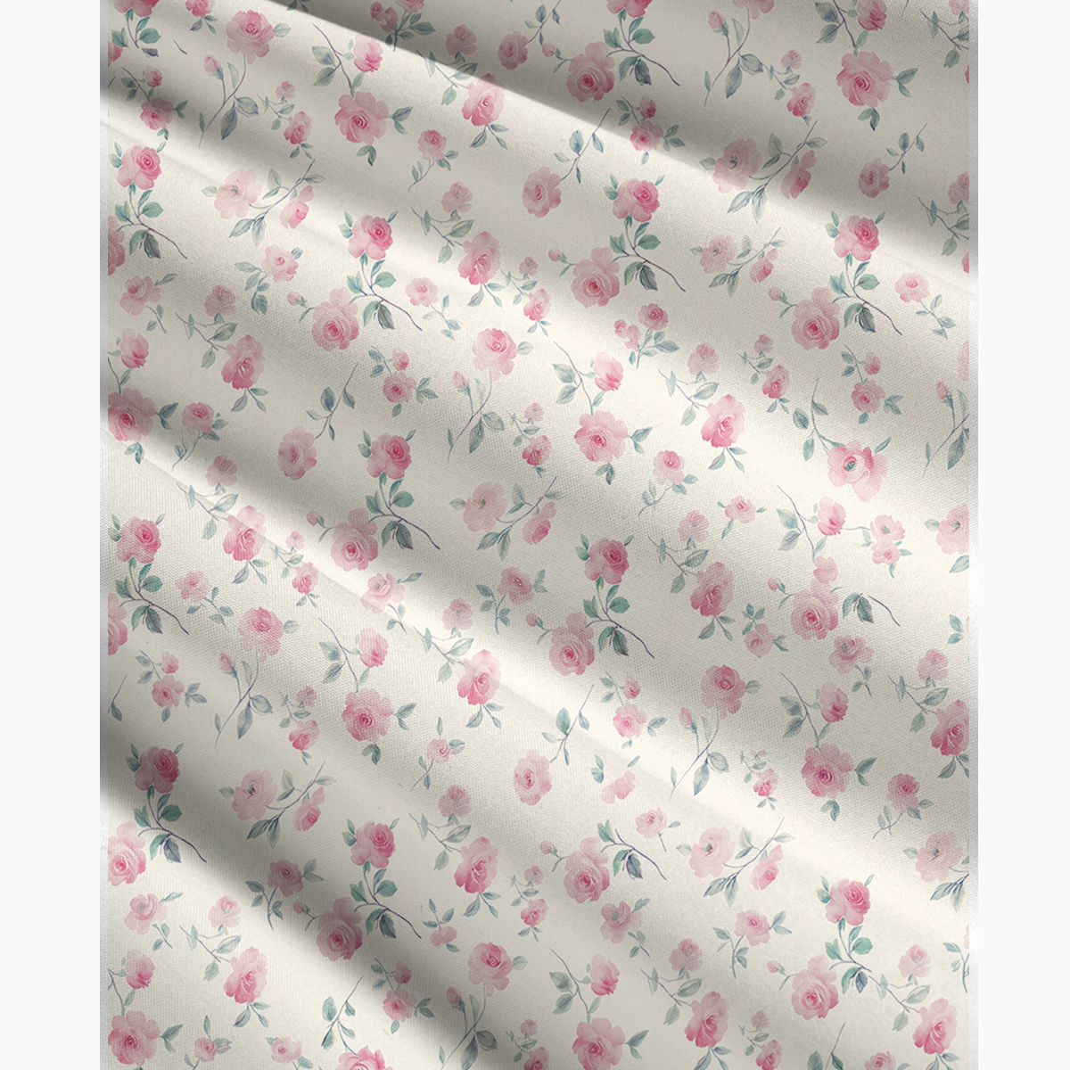 Blush Rose Print Maxi Skirt