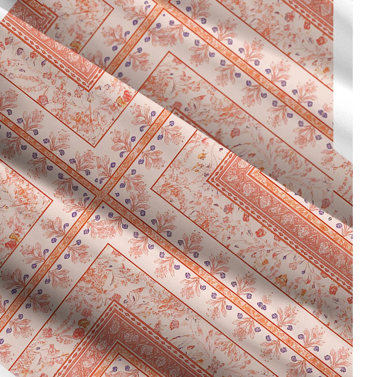 Square Neck Dahlia Print Slip Dress