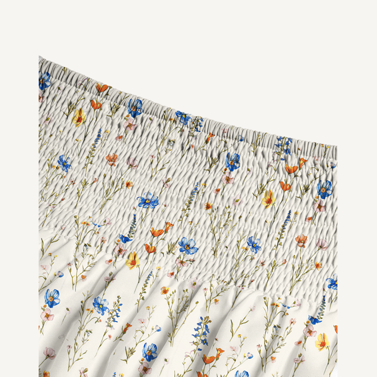 Wild Bloom Print Maxi Skirt